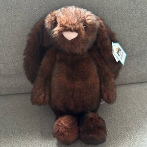 BNWT Jellycat Walnut Bashful Bunny MEDIUM Plush